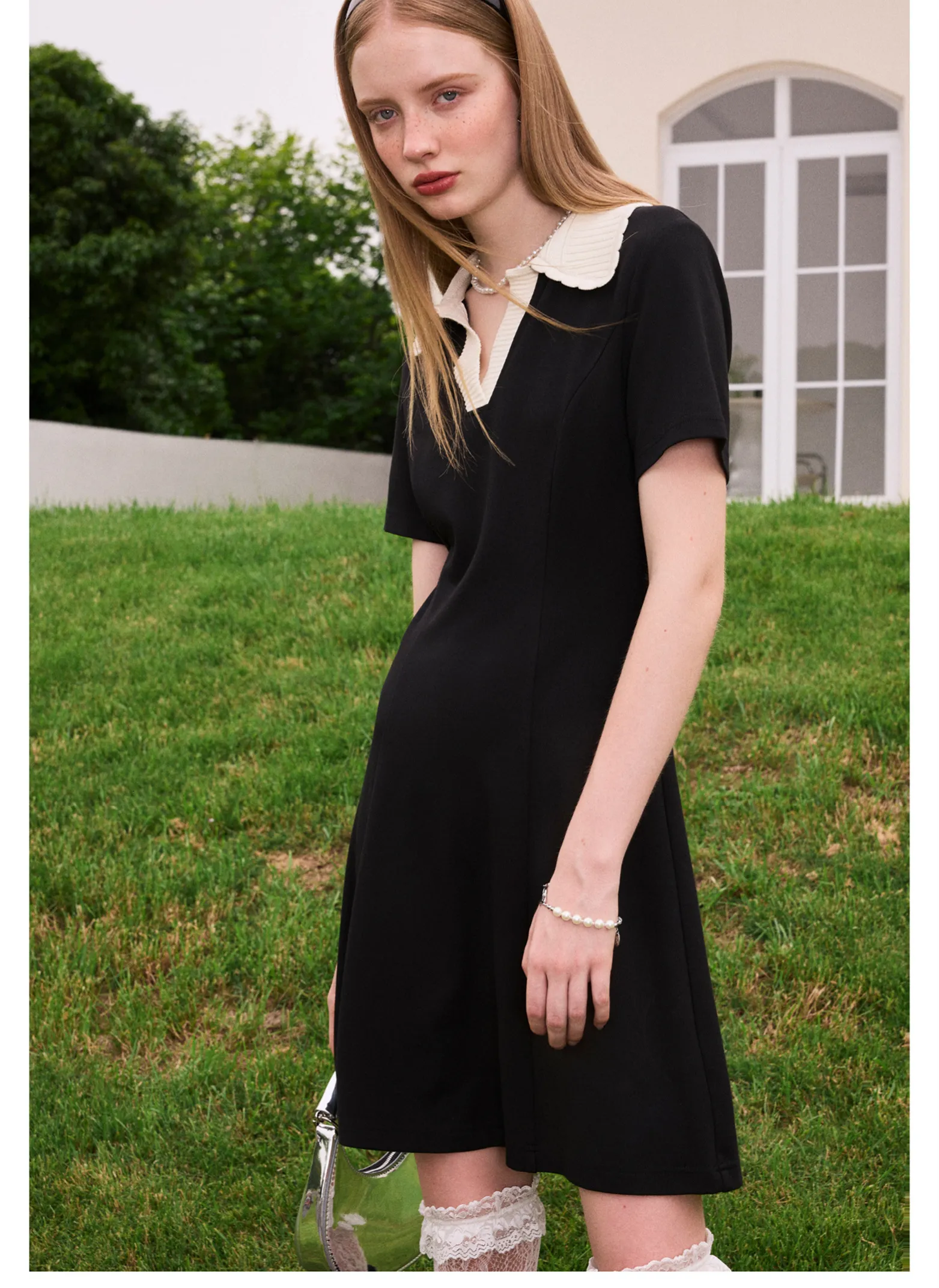 bec and bridge ilora knit dress Ilora Knit Bandeau Long Sleeve Top in Black main image 0