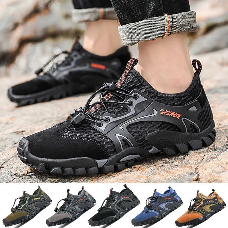 Caminhadas calçadas 2023 Caminhada Homens Novos Trekking Hombre Hombre Alta Qualidade AR Livre Tamnho 48 Camping Sneakers Venda Quente P230511