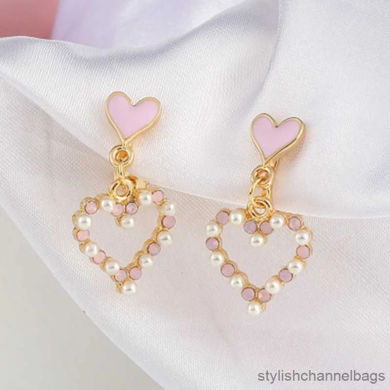 Stud Simple Heart Pearl Clip Earrings For Women Fashion Statement Pearl Earrings Party Ear Clip Jewelry Trendy