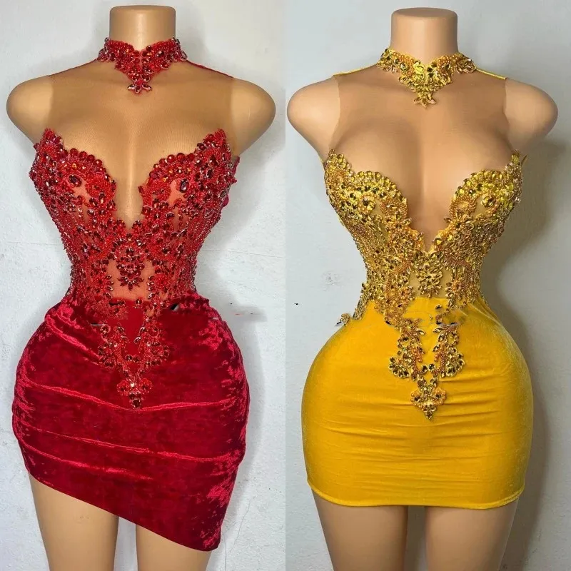 Vestidos cortos amarillos shop