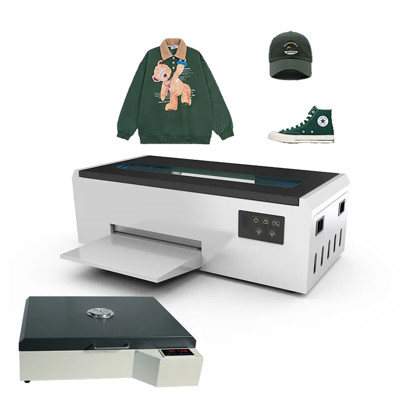 Erasmart Digital DTF Printer L805インクジェットプリンターマシンは、TシャツパーカーのためのプリンターTシャツ転送A4 DTFプリンターをフィルムプリンターTシャツ転送に直接直接撮影