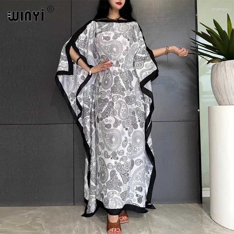 Женская купальница Winyi 2023 Летняя мусульманская мода Boho Classic Print