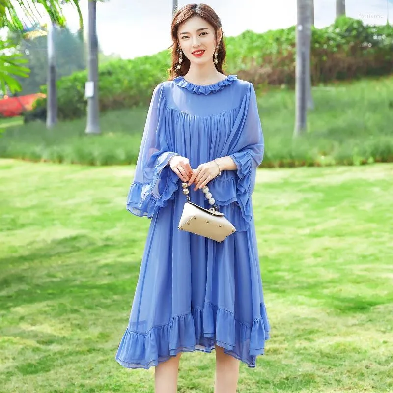 Casual chiffon summer dresses online