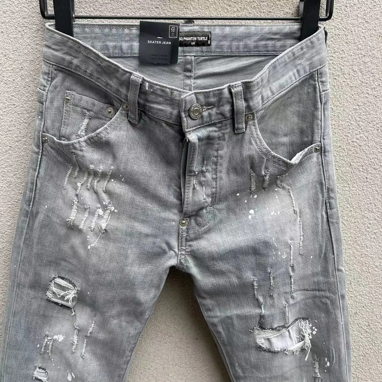 Zara mens biker jeans sales