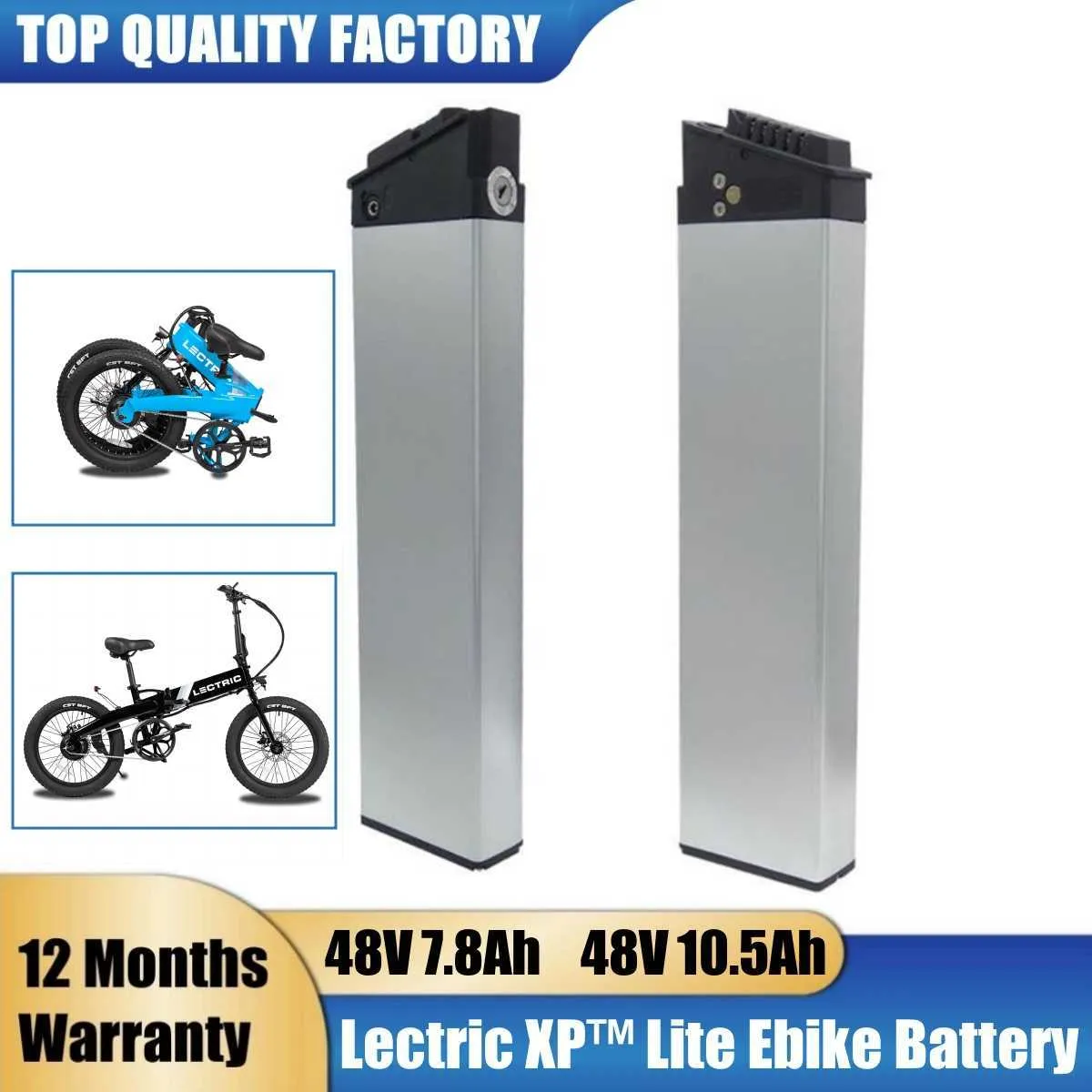 36V Rear rack Battery 10.5ah 24V 12ah 14ah City Electric Bike Batteries 48V  9ah for Mountain bike battery pack