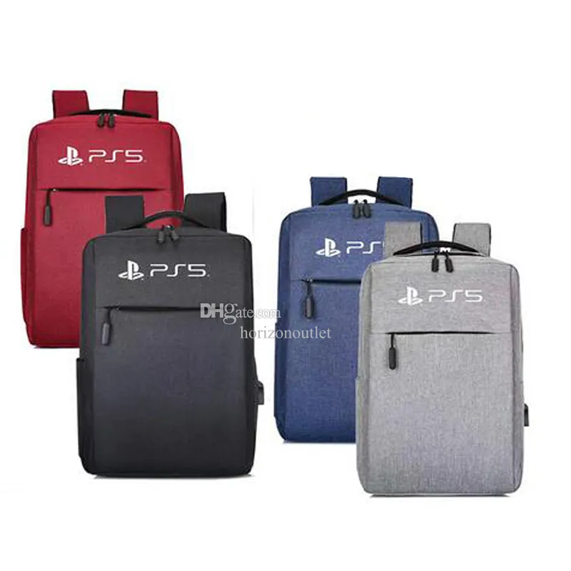 Cases Covers Bags Carrying Case Backpack for PS5 PS4 Travel Storage Disc Digital Controllers Protective Shoulder Game Console Cards Package Vs PS3 PSP Switch Pro