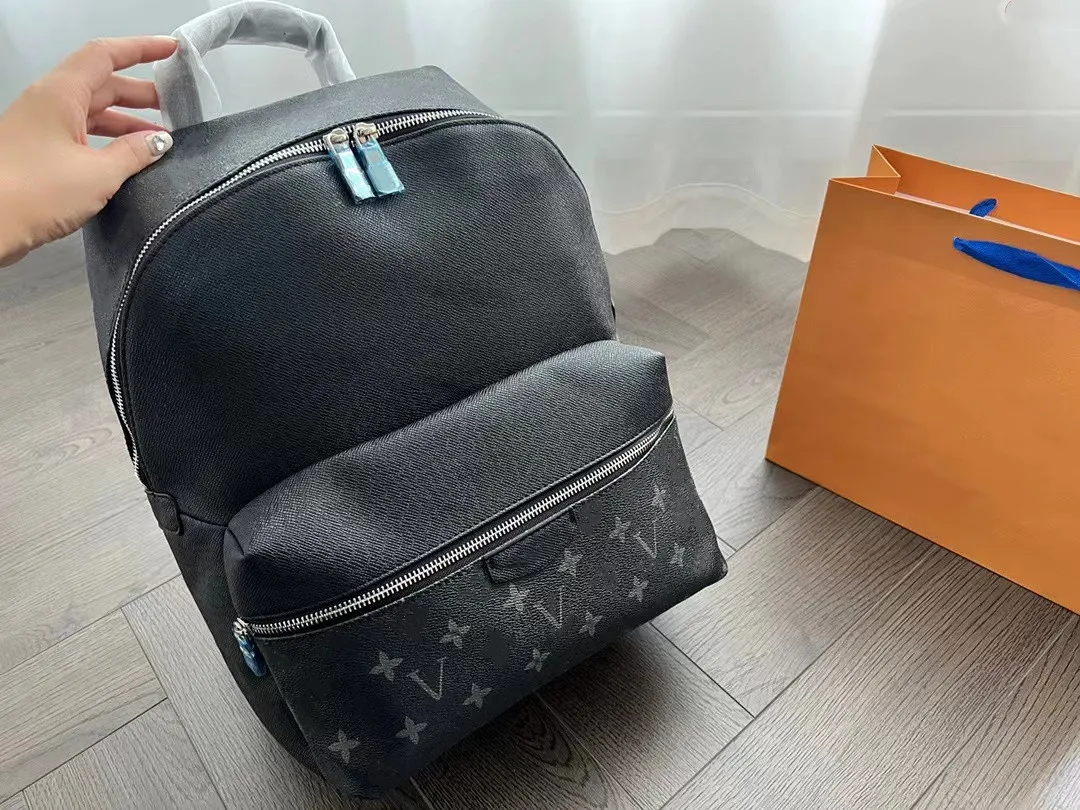 MT Top Quality new style Luxury design Mens double shoulder backpack brand women s Laptop Bag Large Student Bookbag leather outdoor travel bags