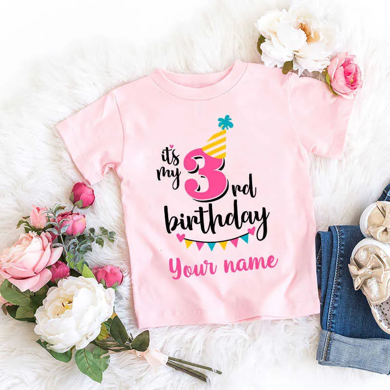 Personalized birthday shirts for girls hotsell