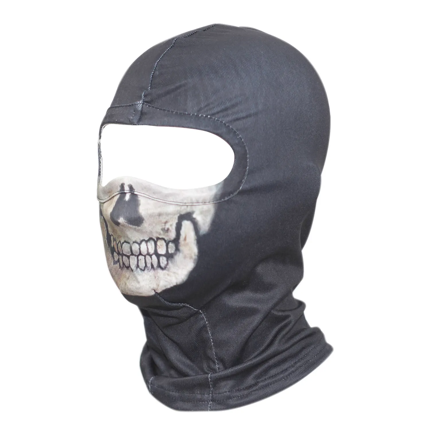 New Black Ghost Simon Riley Skull Balaclava Ski Hood Cycling Skateboard  Warmer Full Face Ghost Mask