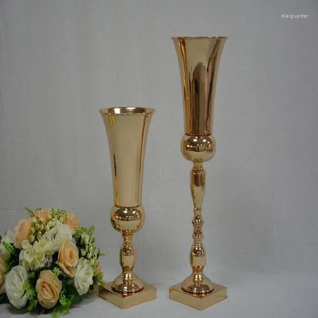 Vasos 12pcs) 40cm/90cm de altura) Casamento decoração de flor Centro