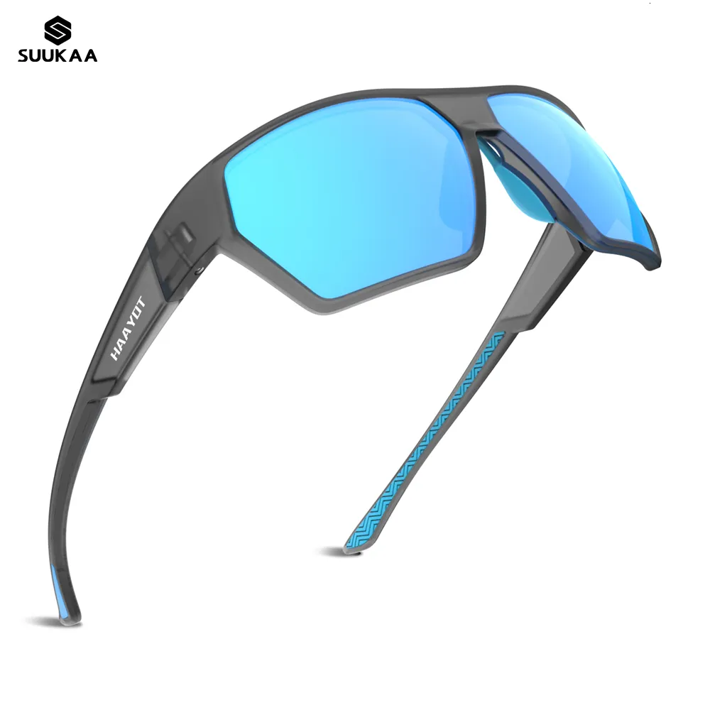 Goggles 2023 Högkvalitativ polariserad fiskesportsolglasögon för män Kvinnor Ultra Lätt cykling Kör Golfglas UV400 230512