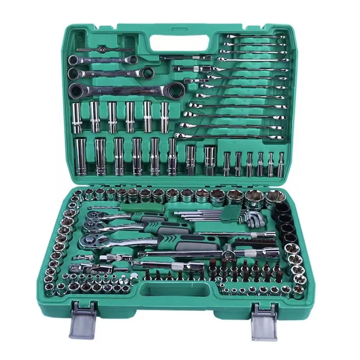 Automotive socket store wrench set