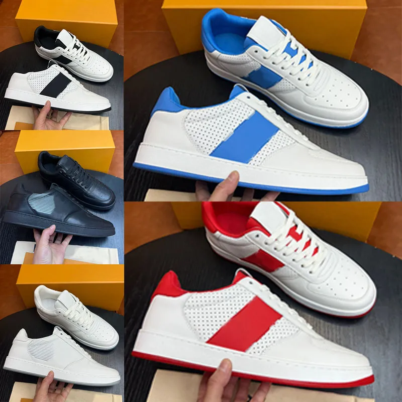 Chaussures de créateurs pour hommes Baskets à fond plat Chaussures de sport tendance simples Modèle latéral Baskets de mode pour hommes Confortables Chaussures de créateurs de qualité supérieure