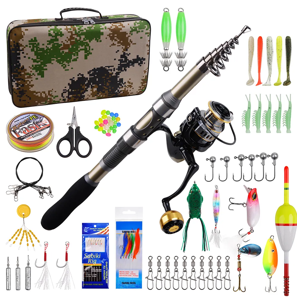 Fishing Accessories 2 1 2 7m Telescopic Casting Rod Combo With Lure Kit  Portable And 5 2 1 Gear Ratio Reel Set 230512 From Diao09, $57.72