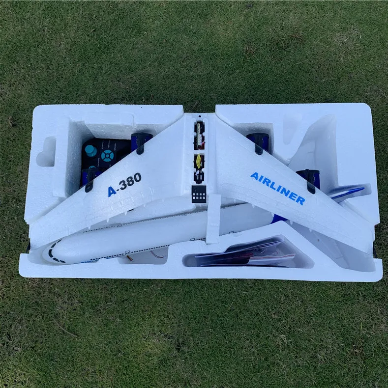 Electric RC Airplane Airbus A380 With Gyroscope Plane Perfect