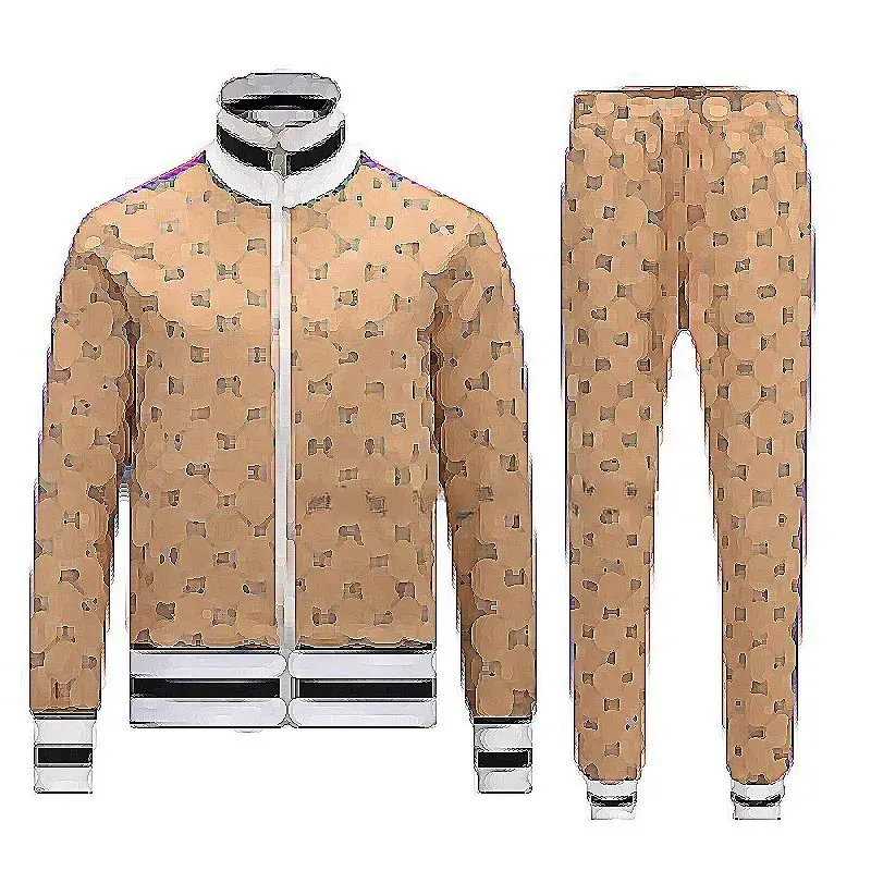 Mens cotton tracksuit set top