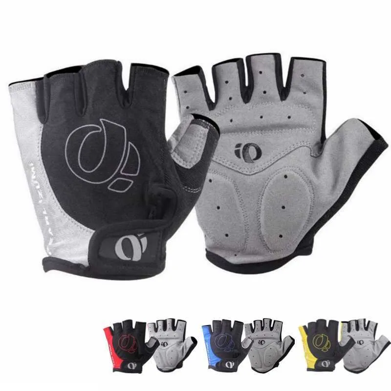 Gants de sport 1 paire de gants de cyclisme vtt demi-doigt gants de sport de sport pour hommes femme gants de vélo respirants antidérapants ultra-légers P230512