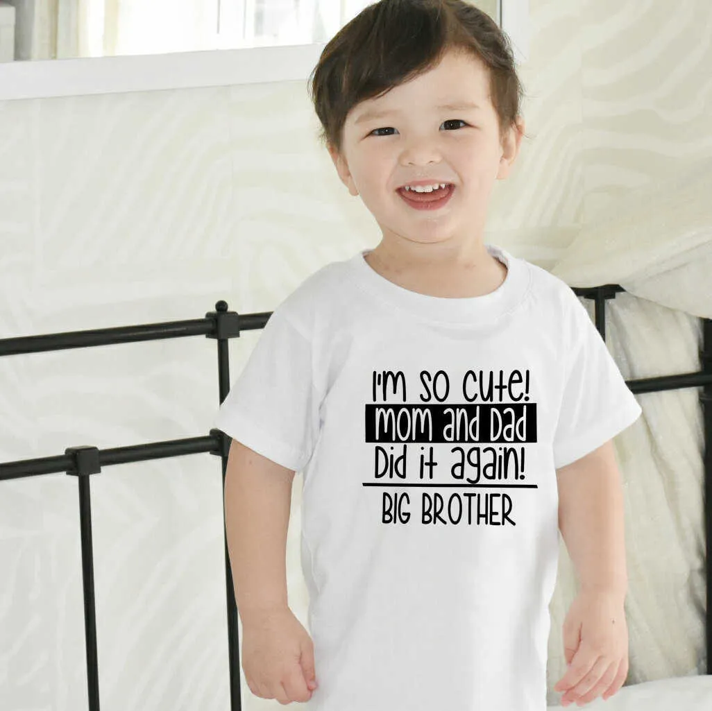 Big brother shirt children's place sale