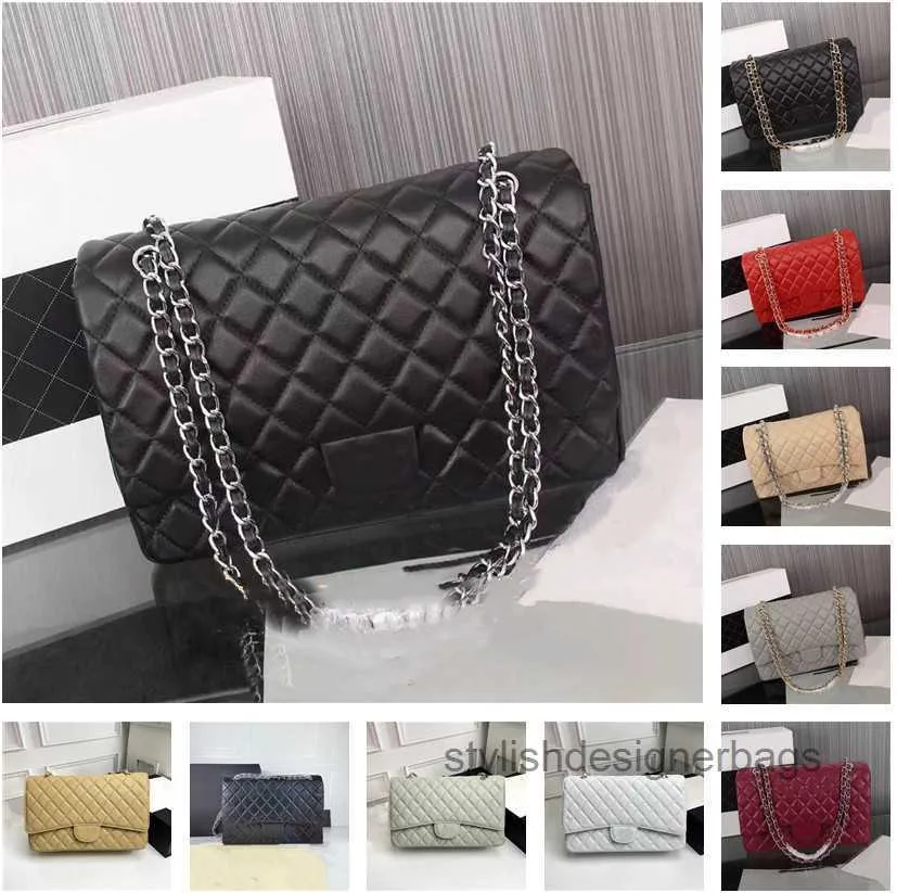 Сумки для плеча 9A классическая CC Double CD Bag Back Luxury Brand Design Pack Ghound Chain Giant Maxi Women Sale Sage Bacd Кожаные сумочки Retro Messeng High емкость