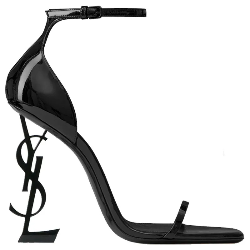 Ysl black high heels top
