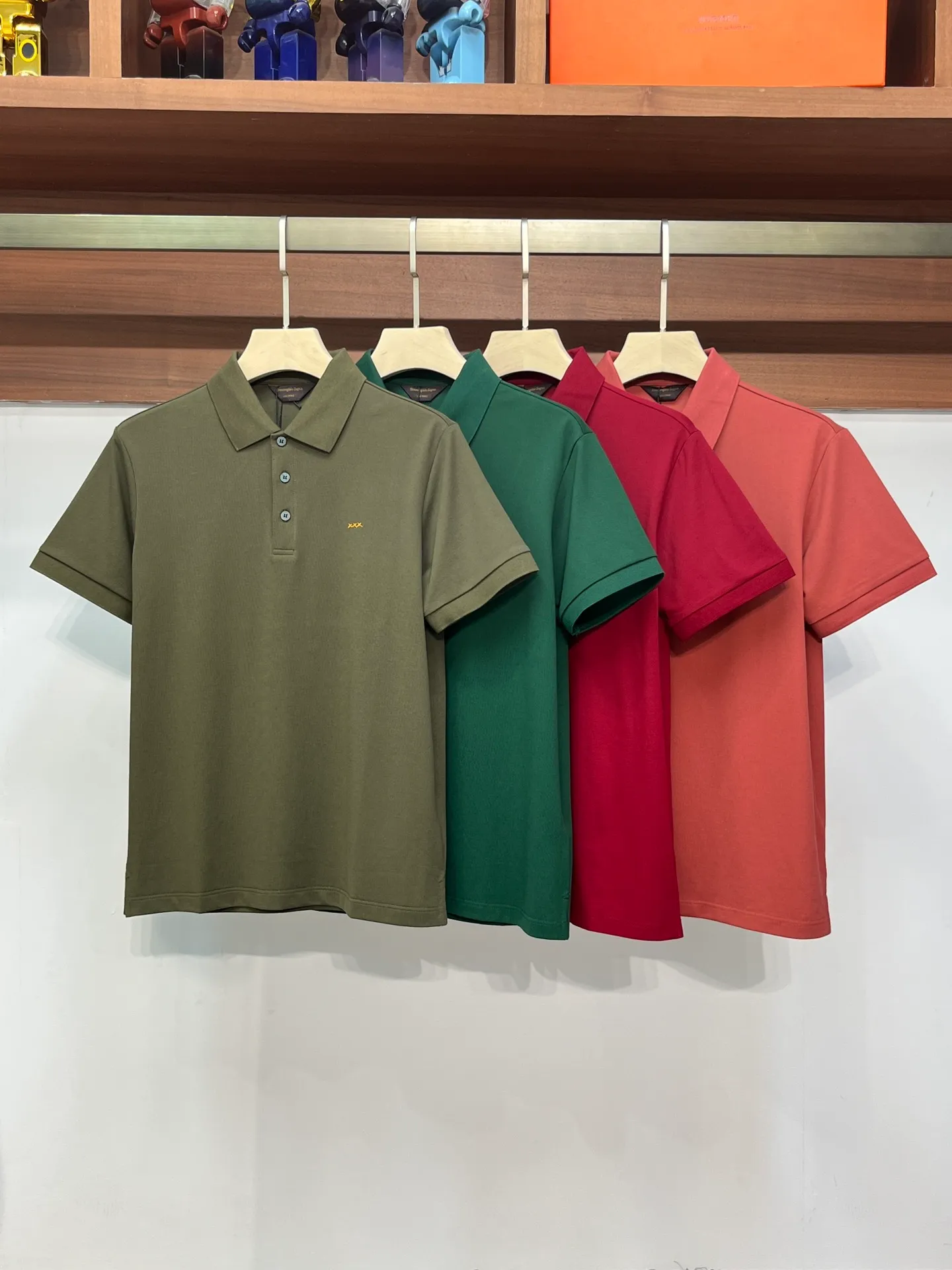 ZEGA Couture XXX Monalisa Slim Cut Polo Silk T Shirt For Men And