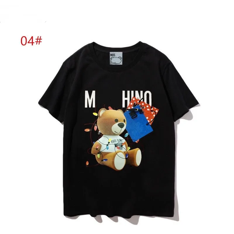 Moschino Dames Ontwerpers T-shirts Sunmmer T-shirts Mode Letter Bedrukking Korte mouwen Dames T-shirts Luxe Casual Kleding Tops T-shirts Kleding Moschino T-shirt 2585