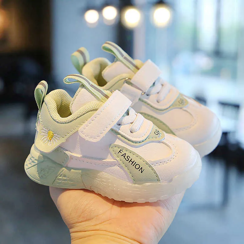 Athletic Outdoor Baby Shoes Toddler Boys Scarpe sportive per ragazze Baby Flats Sneakers per bambini Moda Casual Infantile Fondo morbido Scarpe traspiranti Tenis AA230511