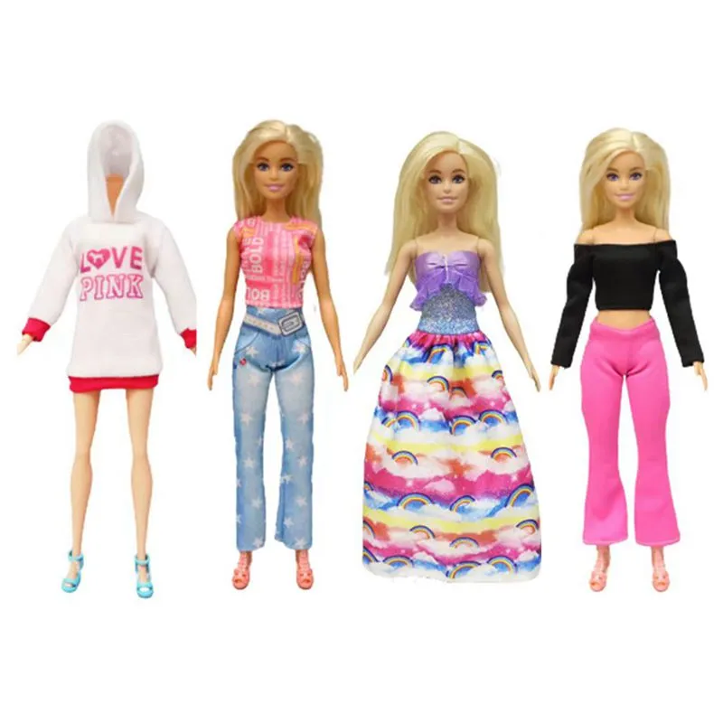 NK-Roupa Esportiva Casual para Boneca Barbie, Roupas de Yoga, Roupa de  Moda, Ginásio, Roupa para