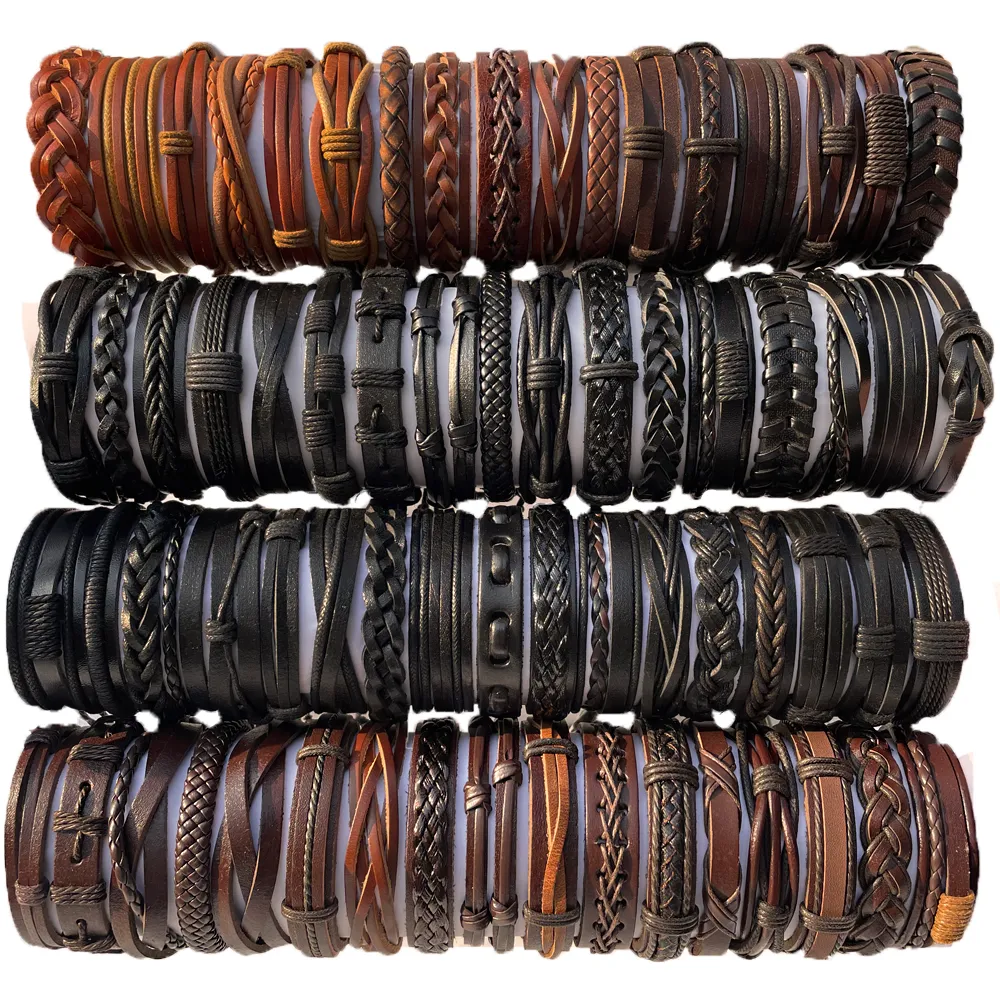 Leather surfer bracelets clearance