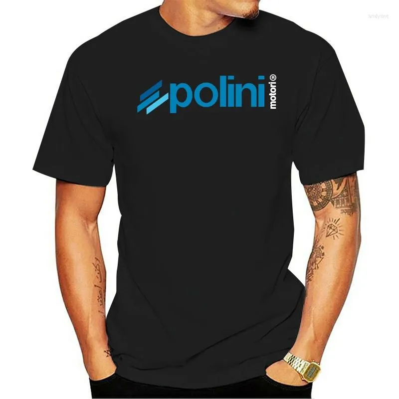 Мужские рубашки T Black Room Polini Italy Scooter Racer Custom Mens Tshirt S до 3xl 013729