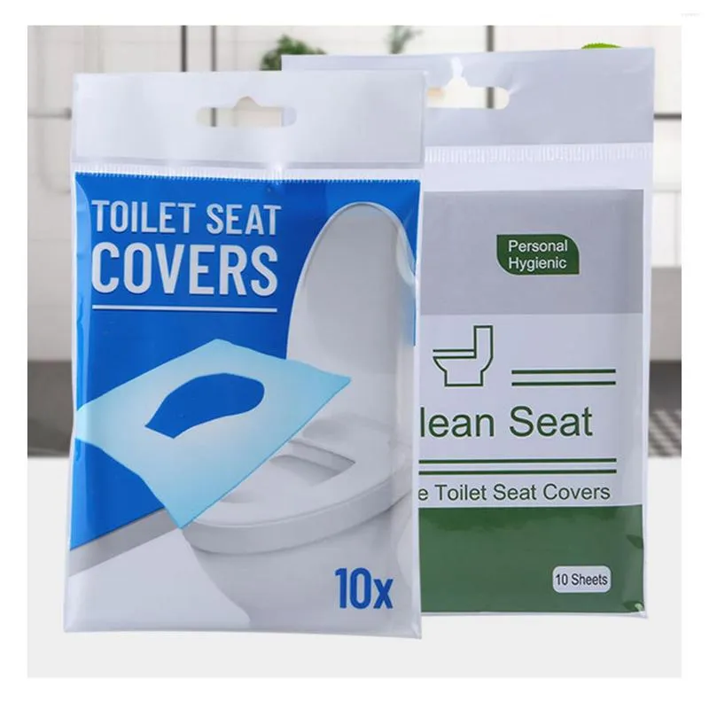Toilet Seat Covers Disposable Travelling Use Non-Slip Pads For Baby And Pregnant Mom