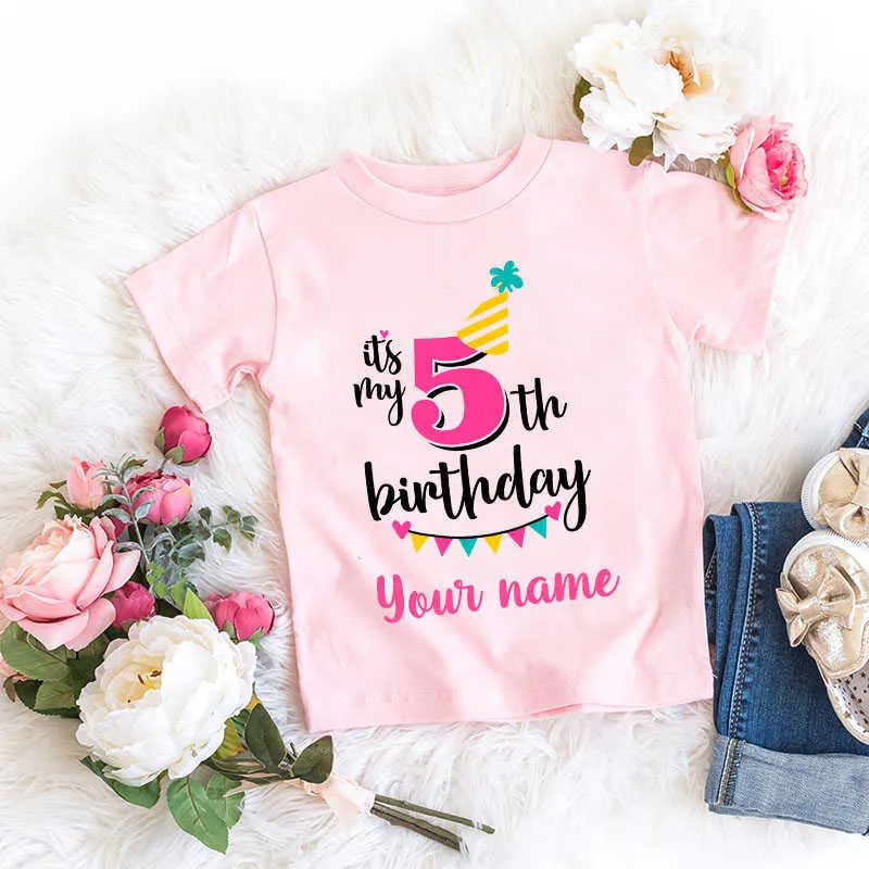 Camisetas personalizadas de cumpleaños para niños discount