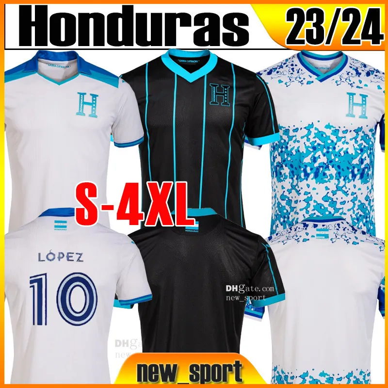 23 24 هوندوراس كرة القدم قمصان Lopez Figueroa Acosta الوطني 2023 2024 من الرجال على بعد ثالث Camisetas Futbol Carlos Lozano Garcia New_Sport Football قمصان
