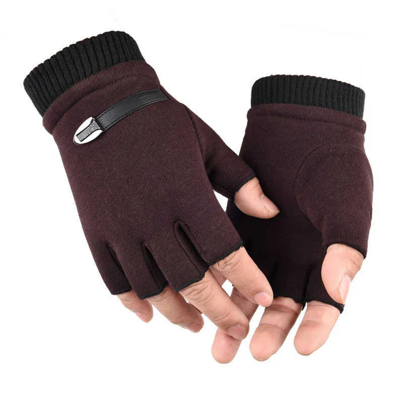 Half finger cheap mittens