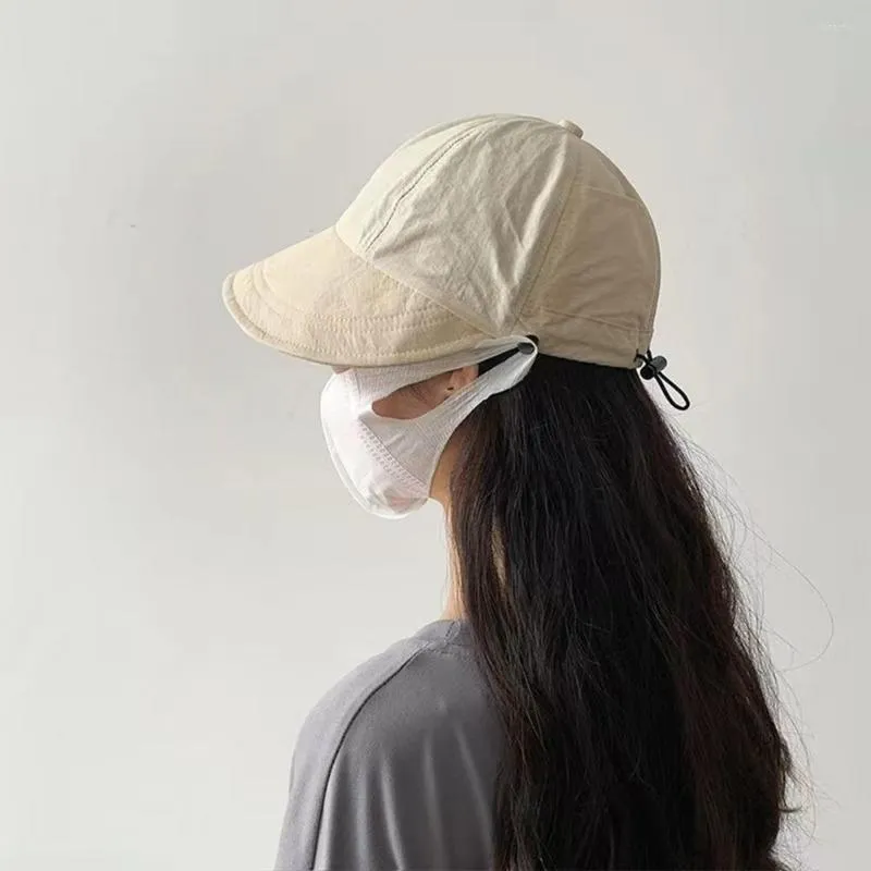 Wide Brim Hats Women Peaked Cap Comfortable Sun Protection