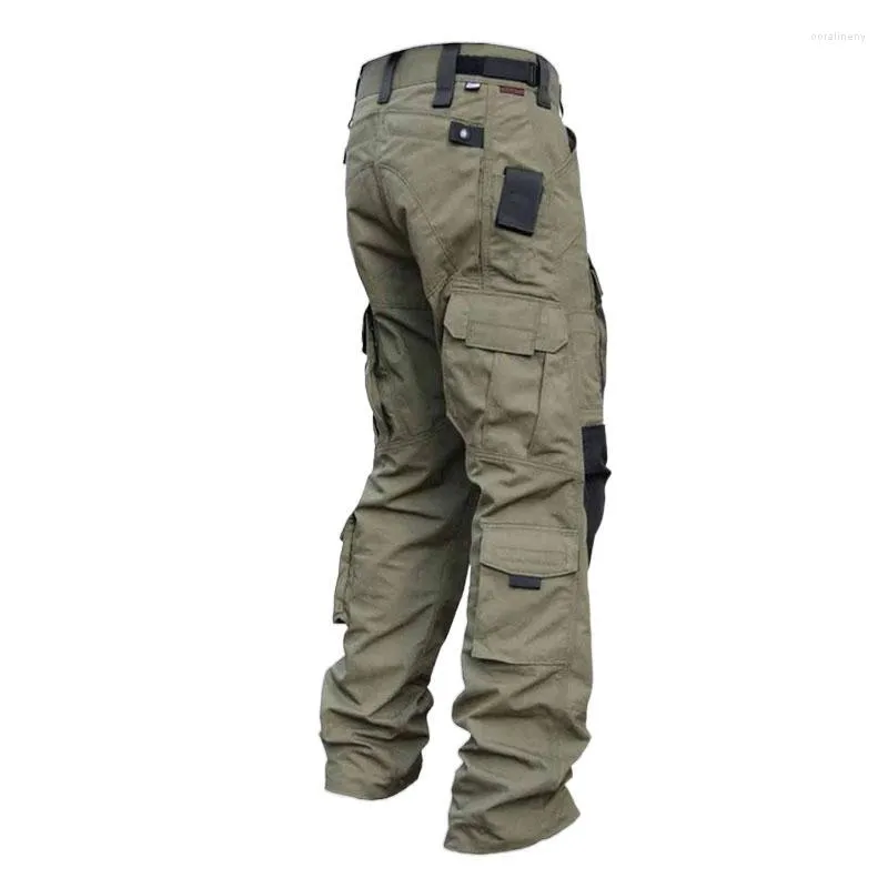 Herrenhose Herren Cargo Secret Service Army Combat Military Outdoor Langlebig Multi Port Invader Tactical