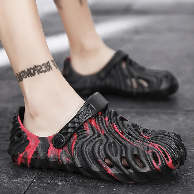 Tijgerprint sandalen top