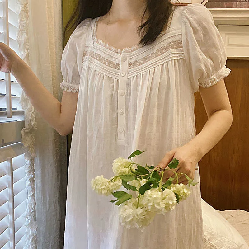 Long vintage nightgown discount