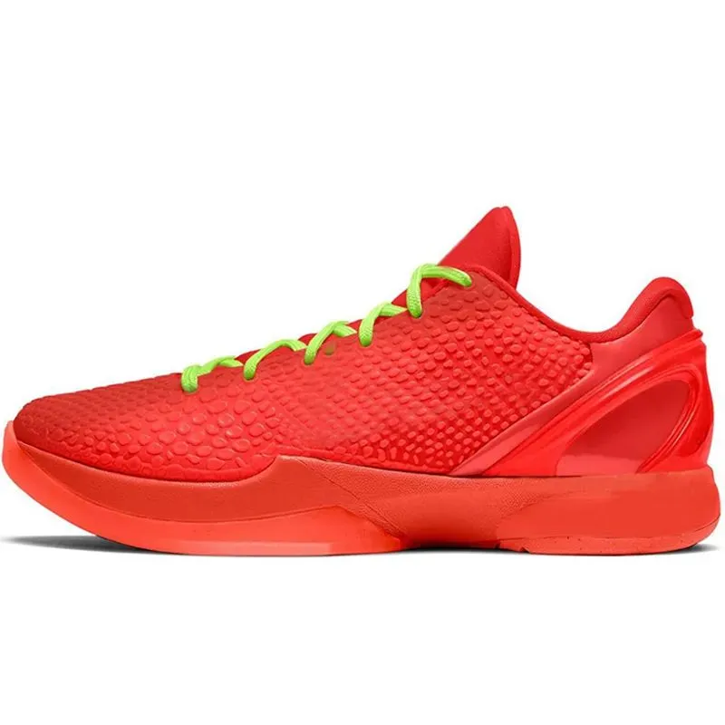 Reverse Grinch Mamba 5s 6s Basketball Shoes Men Chaos Prelude 6