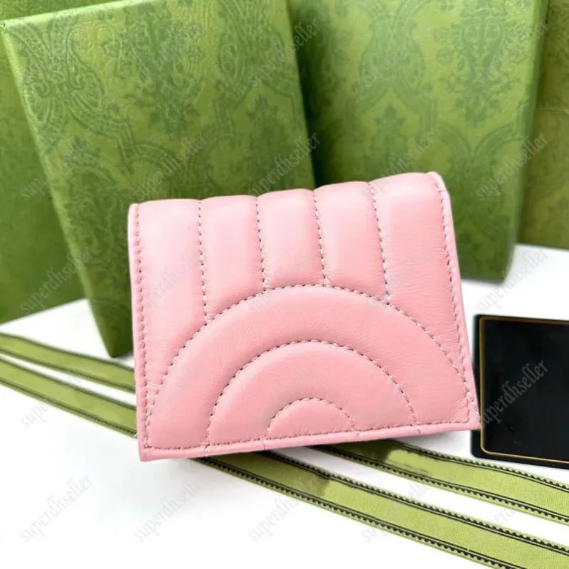 Women Wallet Luxury Designer Purse Lady Card Solder 2 Colors Bags Luxurys Bolsa Womens Cartilhas Coin Pocket Square Bag Mini bolsa