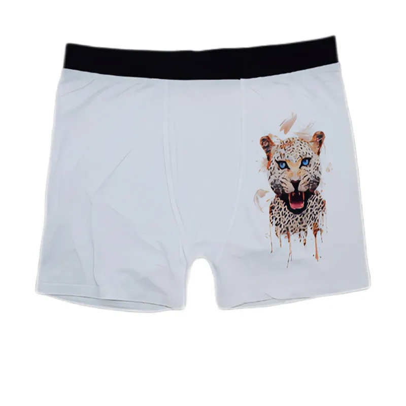 Sublimation Mens Boxer Briefs Heat Transfer White Blank Underpants