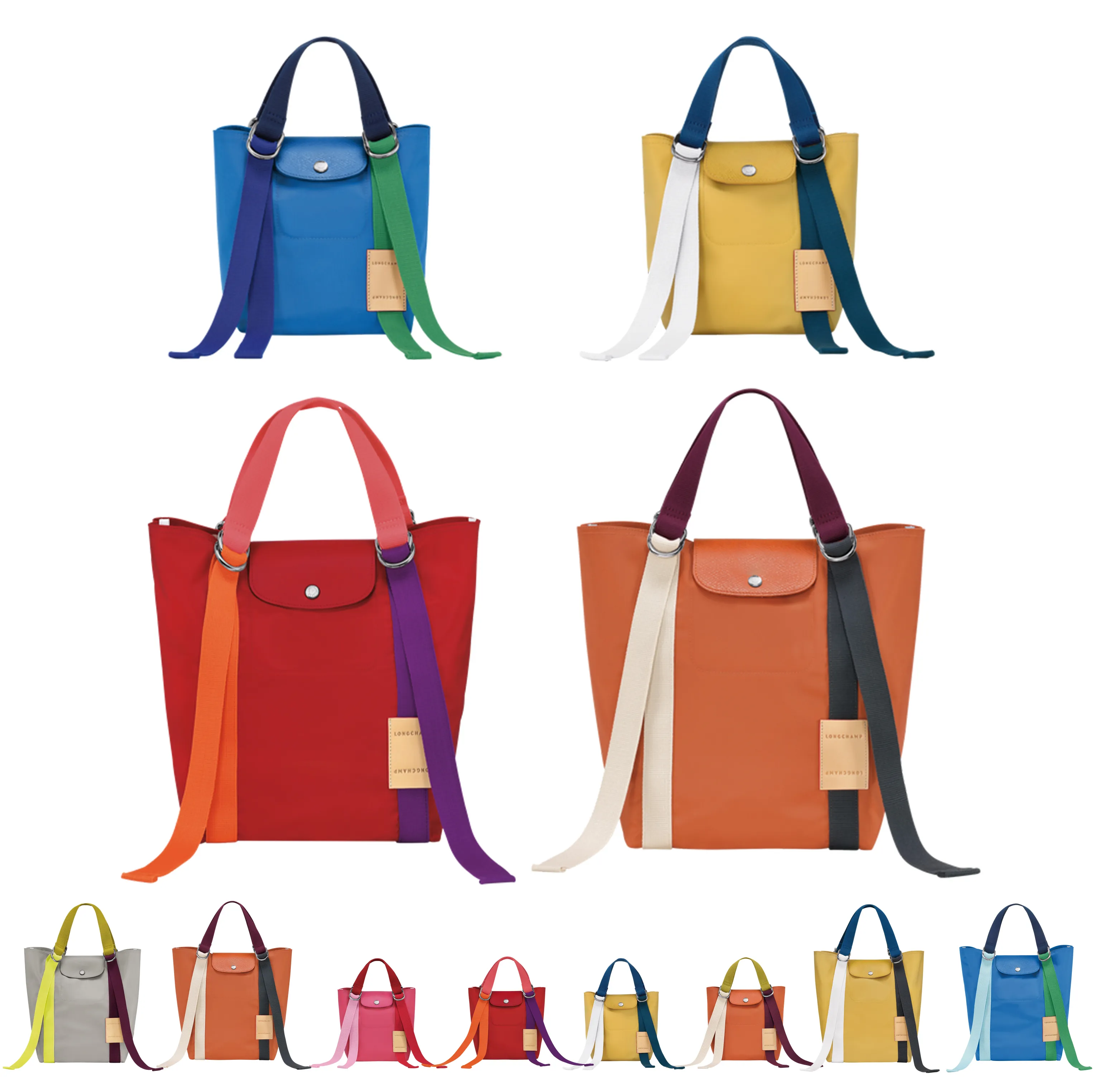 Bolso De Mano Longchammp Con Asa Superior Para Mujer Mini 2