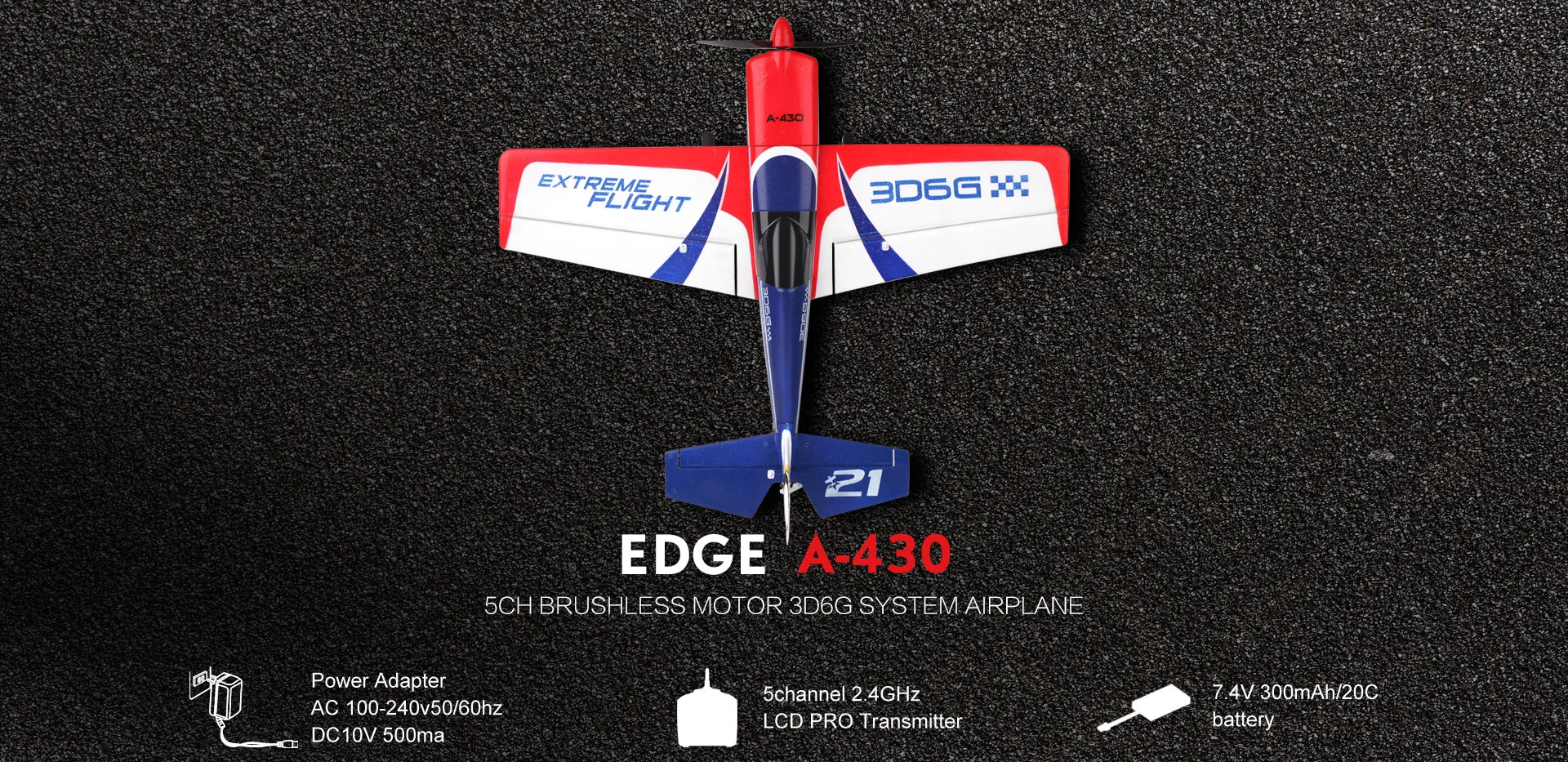 Xk a430 2.4 g 5ch 3d6g outlet