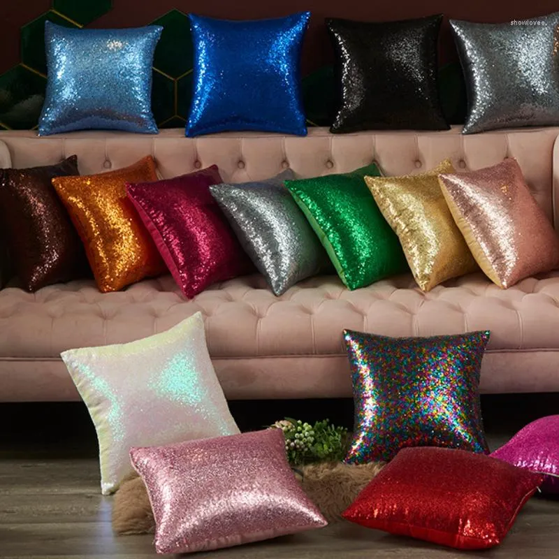 Pillow Ins Wedding Year Christmas Throw Sequin Waist Without Core Cover