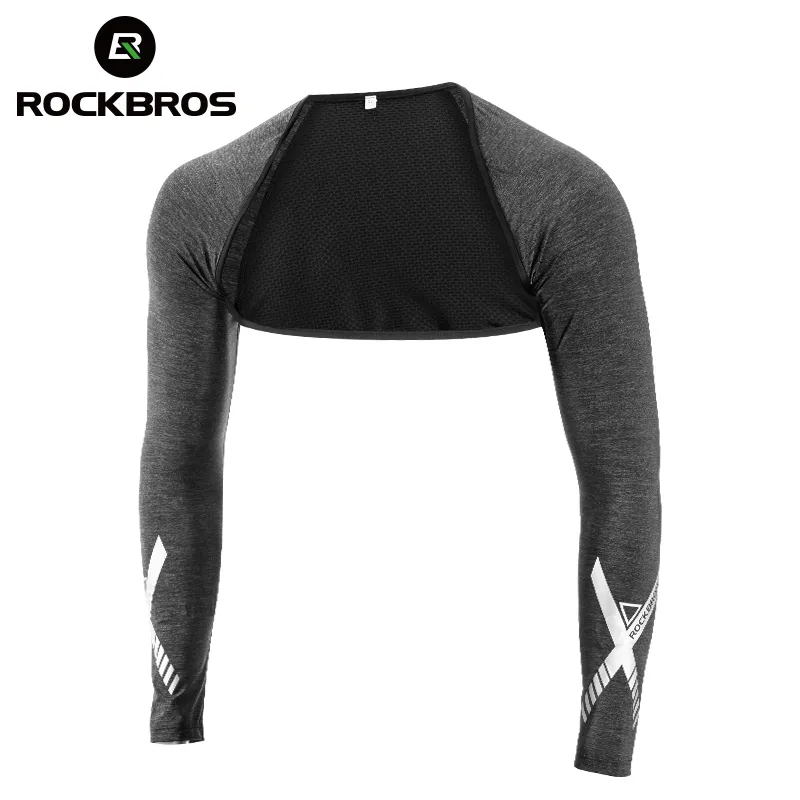 Bras Jambières ROCKBROS Été Glace Soie AntiUV Châle Manchette Hommes Femmes Cyclisme Bras Manches Volleyball Pêche Course À Pied Sports De Plein Air Manchettes 230511