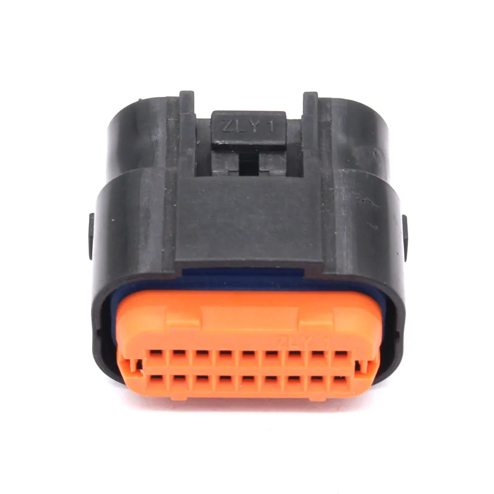 MX23A18SF1 Automotive Jae Electronics Female Socket مقاومة للماء 18 دبوس موصل