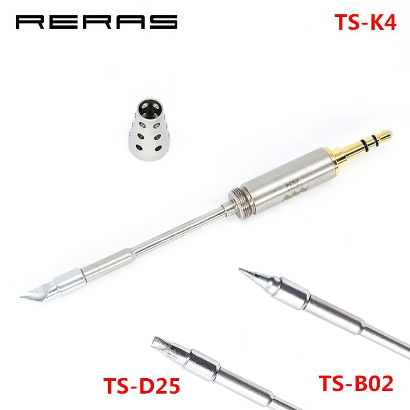 gereedschap TSK4 TSD25 TSB02 TSJ02 TSBC2 BC02 Original Soldering Head for TS80 Replacement Solder Tip Soldering Tools Set TS D25 J02