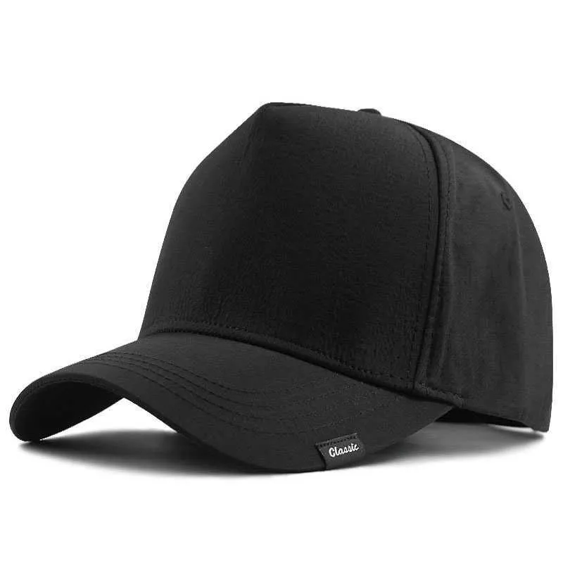 Snapbacks 2023 High Top Snapback Hat Father Summer Sun Cap Lady Big Sport Hats Big Head Man Plus Size Baseball Caps 56-60cm 60-65cm P230512