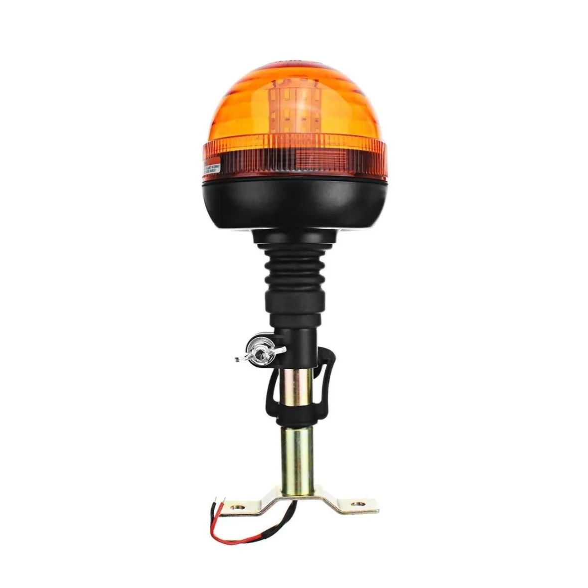 Автомобильный аварийный светильник маяк -майс -кронштейн Din Pole вращающийся мигающий гибкий ствол