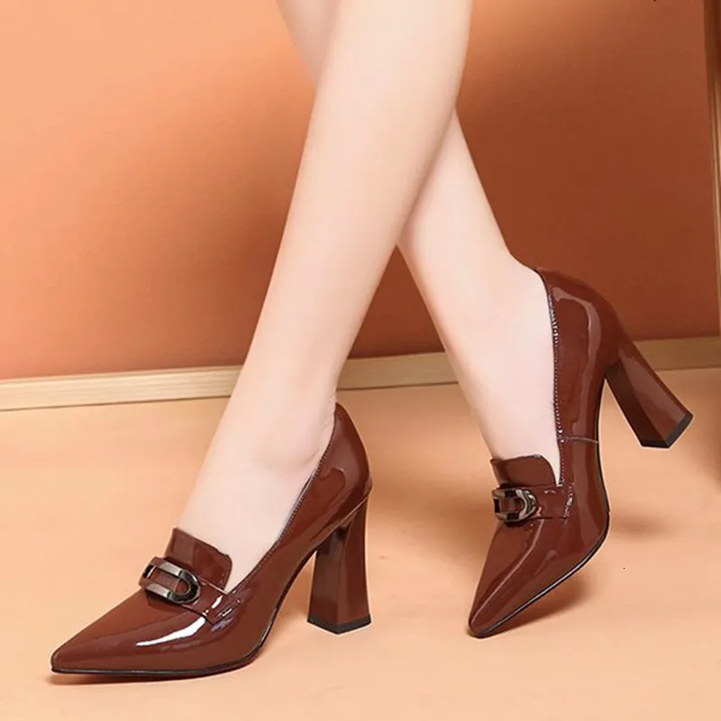 Zapatos de mujer tacon cuadrado hotsell
